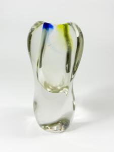 Skleněná vázička, 15 cm