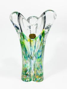 Hutní váza Květ, 19 cm