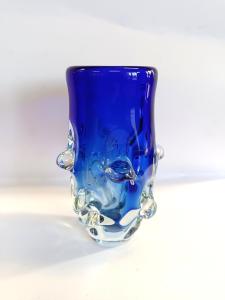 Váza hutní sklo