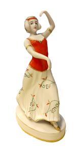 Porcelánová figurka tanečnice
