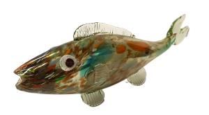 Skleněná ryba barevná