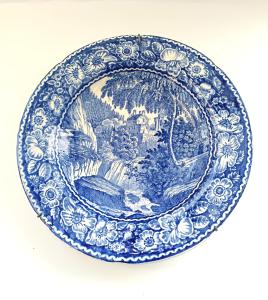 Kameninový talíř Týnice - Teinitz 1830