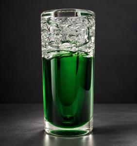 Zelená váza ,,Pivo,,