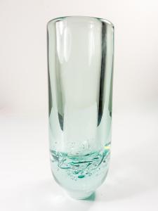 Hutní váza s bublinkami, 27,5 cm