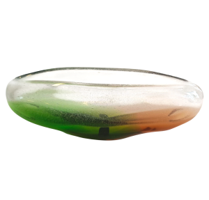 Sklo žardiniéra z hutního skla