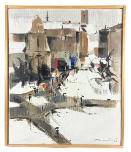 Z okna ateliéru - Brno
