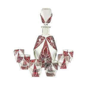 Likérová sada Art Deco