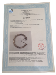 Stříbrný náramek, 29,90 g