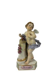 Soška andílka - Míšeňský porcelán