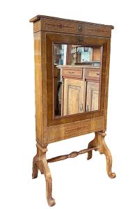 Dámský psací stůl se zrcadlem- Biedermeier