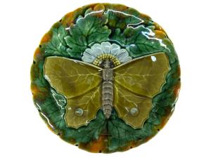 Talíř se zeleným motýlem - Olomučany