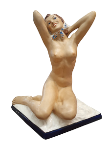 Akt modrooké dívky