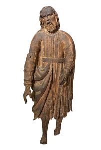 Vyřezávaná dřevěná socha