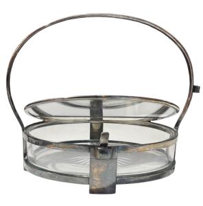 Dóza v kovové montáži