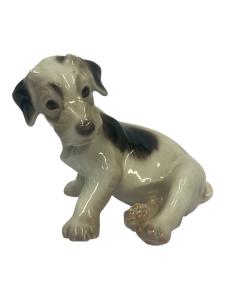Porcelánová soška - štěně teriéra