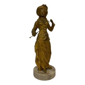 Soška - Domina pařížská, 19. století