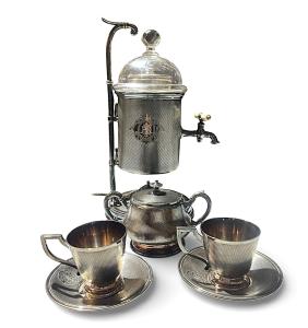 Luxusní alpaková souprava na kávu