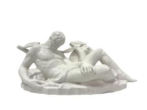 Ležící socha muže - Svitávka