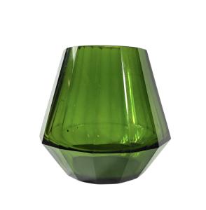 Zelená váza Moser