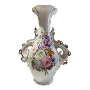 Starožitná porcelánová váza Gebrüder Haidinger- Loket