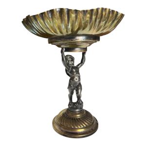 Mosazný figurální nástolec