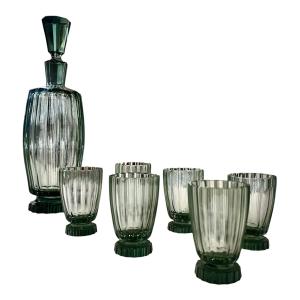 Likérová sada - Art deco