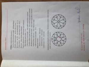 Zlaté náušnice s diamanty 0,83 ct