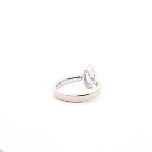 Magický prstýnek s diamantem 0,9 ct, vel.52