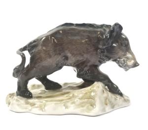 Porcelánová soška Rosenthal - divoké prase
