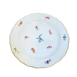 Talíř s květy - Míšeň