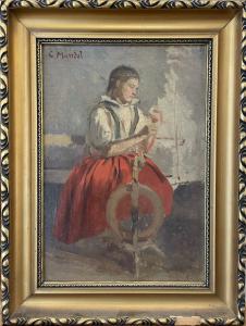 Žena s kolovrátkem