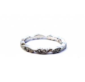 Zlatý prsten Chantilly Lace Band, vel. 52,5