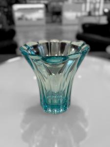 Modrá váza květ, 13 cm