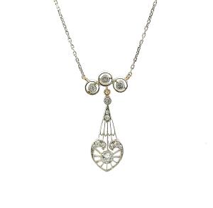 Kolier s diamanty, 5,06 g