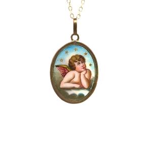 Přívěs z obecného kovu, anděl