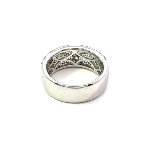 Zlatý prsten s diamanty, 18 k, vel. 53