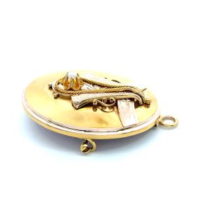 Starožitný zlatý set, Biedermeier