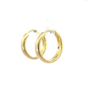 Zlaté náušnice, kruhy