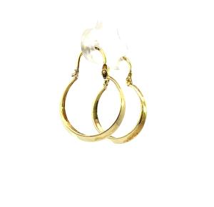 Zlaté náušnice, kruhy