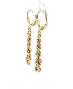 Zlaté náušnice, visací