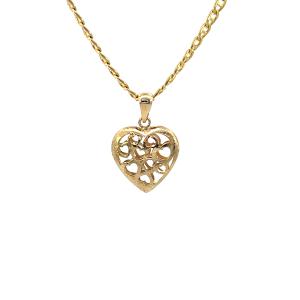 Zlatý přívěs, srdce