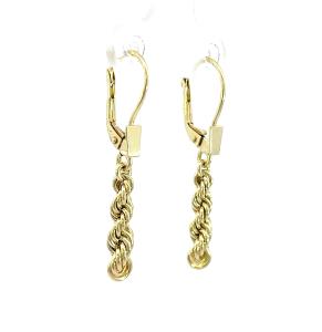 Zlaté náušnice, visací