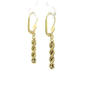 Zlaté náušnice, visací