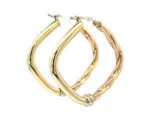 Zlaté náušnice, visací