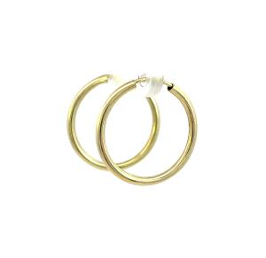 Zlaté náušnice, kruhy