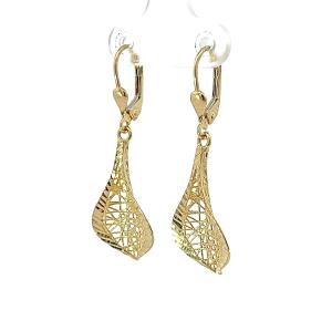 Zlaté náušnice, visací