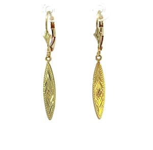 Zlaté náušnice, visací