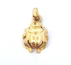 Zlatý přívěs, 18 k, skarabeus