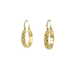 Zlaté náušnice, visací