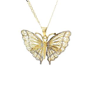 Zlatý přívěs, motýl